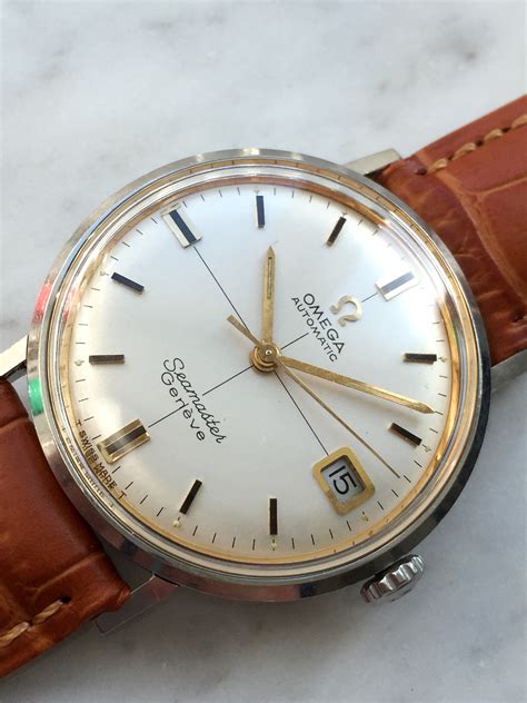 vintage omega automatic geneve watch|vintage omega seamaster geneve automatic.